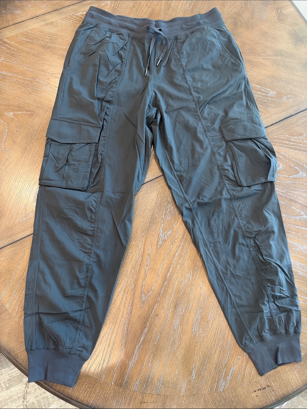 lululemon athletica Black Cargo Jogger Pants